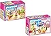 Produktbild PLAYMOBIL® Puppenhaus 2er Set 5304 5306 Babyzimmer mit Wiege + Buntes Kinderzimmer