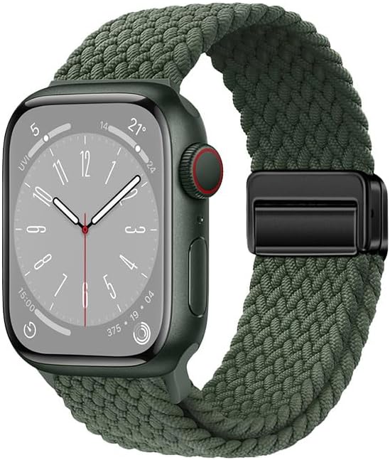 PSR Aksesuar Apple Watch Uyumlu Hasır Kordon – Örgü Tasarımlı, Ayarlanabilir | Hafif ve Konforlu Hasır Akıllı Saat Kayışı