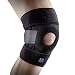 Produktbild LP Support 733-KM atmungsaktive Kniebandage - offene Wickel-Knie-Bandage verstellbar - für Sport & Alltag, Größe:XL, Farbe:1 x schwarz