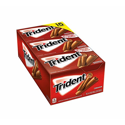 Trident Cinnamon Sugar Free Gum - 14x18 Sticks