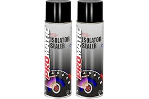 PROTOUCH 2x Promatic Isolator Sealer Spray Aerosol, 500ml, Prevents Lifting and Bleeding of Paint Coatings, Protects Against Solvent Attack, No Sanding Required, Overcoatable