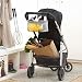 Baby Stroller Organiser Bag with Cup Phone Holders, Water Resistant Baby Storage Basket for Pushchairs, Prams, Strollers, Buggies(Dark Blue)