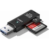 The Wlue 2'si 1 Arada USB 3.0 Micro SD/TF Kart Okuyucu, Veri Aktarım Adapt&ouml;r&uuml;