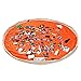 Produktbild LEADSTAR Segeltuch Kinder Spielmatte Aufräumsack Spieldecke Spielzeug Speicher Tasche 150cm - Orange
