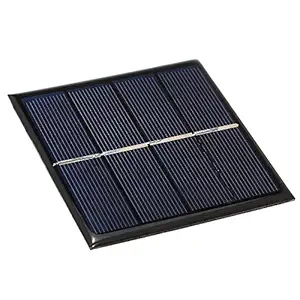 Decdeal Smart Solar Battery Carger 1W/2V Solar Charger for 1.2V AA Rechargeable Battery Polycrystalline Silicon Epoxy Solar Panel