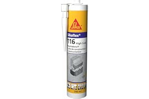 SIKA – Montageklebstoff – Sikaflex 116 High Grab Weiß – gute Anfangshaftung – geeignet für bauübliche Materialien – lösemittelfrei – 300 ml