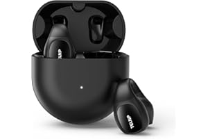 BNARQP Open Ear Headphones Ear Clip Headphones Wireless Headphones Bluetooth 5.3 Sport Earphones Painless Without Entering Ear Air Conduction Earphones, for Workout Running Cycling