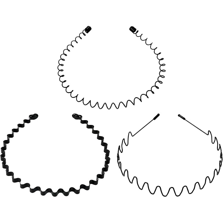 Andibro Lot De 3 Bandeaux Flexibles Sans Pression, En Plastique Pour