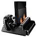 Produktbild Ocamo Vertical Stand mit Lüfter und Doppel-Ladestation für PS4 Controller/PS4 Slim & PS4 Pro