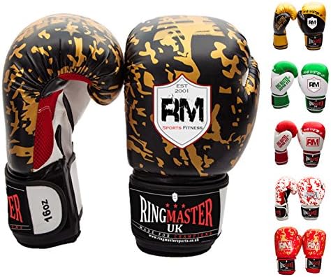 Superfit Boxing Gloves Bag Punch Focus Mitts Training MMA Sparring Martial Arts kickboxing