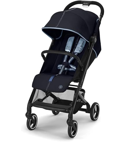 Maxi-Cosi Soho Ultra Compact Pushchair, 0-4 Years, 0-22 kg, One-Handed Automatic Folding, Spacious Seat, 3 Recline Positions, Lying Position, Removable Cover, Twillic Truffle Baby Products