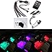 Produktbild Xcellent Global 4x30cm 18 SMD LED RGB Pkw Innen Licht Streifen Licht Wasserdicht Leuchten Neon Dekorationslampe sundgesteuerte Fernbedienung + Auto Ladegerät, AT010