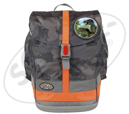 Preisvergleich Produktbild School-Mood Schulrucksack-Set Fly 4-tlg. Dino incl. Patchies