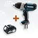 Produktbild Makita Akku Schlagschrauber DTW450 / DTW 450 Z Sologerät + 1 Akku 4,0Ah Samsung inside