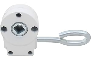 VMATISCH Schneckengetriebe markise Getriebe manuell markisengetriebe kurbelgetriebe markise mechanik Wohnwagen sonnenmarkise