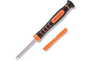 JOREST Single Precision Screwdriver, T5/P5/Y00/Y1/T6/T8/T9/T15 Torx Security with a Spudger, Tool for Ring Doorbell, PS3/4/5, Switch, Xbox, Wii, Laptop, MacBook, etc, to Repair, Clean, Replace Parts