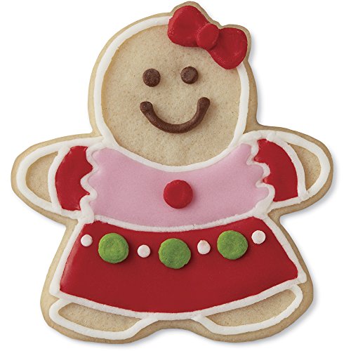 Wilton 7-teiliges Christmas Cookie Cutter Set, Mehrfarbig, Set von 7 - 8