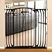 Dreambaby Chelsea Xtra-Tall Auto-Close Gate set - 1 gate + 2 extensions  (Fits 71cm-107cm) Black