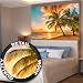 Produktbild GREAT ART Barbados Strand im Sonnenuntergang Wanddekoration - Wandbild Sandstrand Motiv XXL Poster (140 x 100 cm)