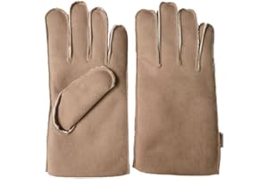 AXELENS Guanti Invernali Scamosciati In Eco Montone Uomo