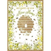 Tarjeta De Felicitación Para Casa Nueva - Diseño Adorable De Erizo Y Mensaje 'Home Sweet Home'