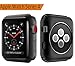 Produktbild Wengerui Kompatibel mit Für Watch Series 4 44mm Hülle,Weiche Ultradünne TPU Schutzhülle Rundherum Schutz Schlankes Case für Series 4 44mm (44mm, Runde Schwarz)