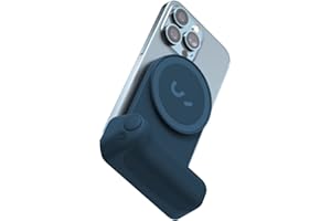 ShiftCam SnapGrip – Mobiler Batteriegriff mit kabellosem Auslöser – Magnetische Halterung lässt Sich an jedem Telefon befestigen – Integrierte Powerbank mit kabellosem Qi-Aufladen