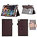 Produktbild ISIN Tablet Fall Serie Lenovo Tab 4 8 TB-8504F, TB-8504N und TB-8504X 8,0 Zoll Tablet Premium PU-Leder Schutzhülle Taschen mit Handschlaufe,Stylus Halter und Kartenschlitz (Braun)