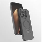 CONSTRAIN - Xiaomi 15T Pro ile uyumlu Mi Kılıf Magsafe ile uyumlu Halkalı Extra Standlı i&ccedil;i Kadife Yumuşak Renkli Silikon Sam