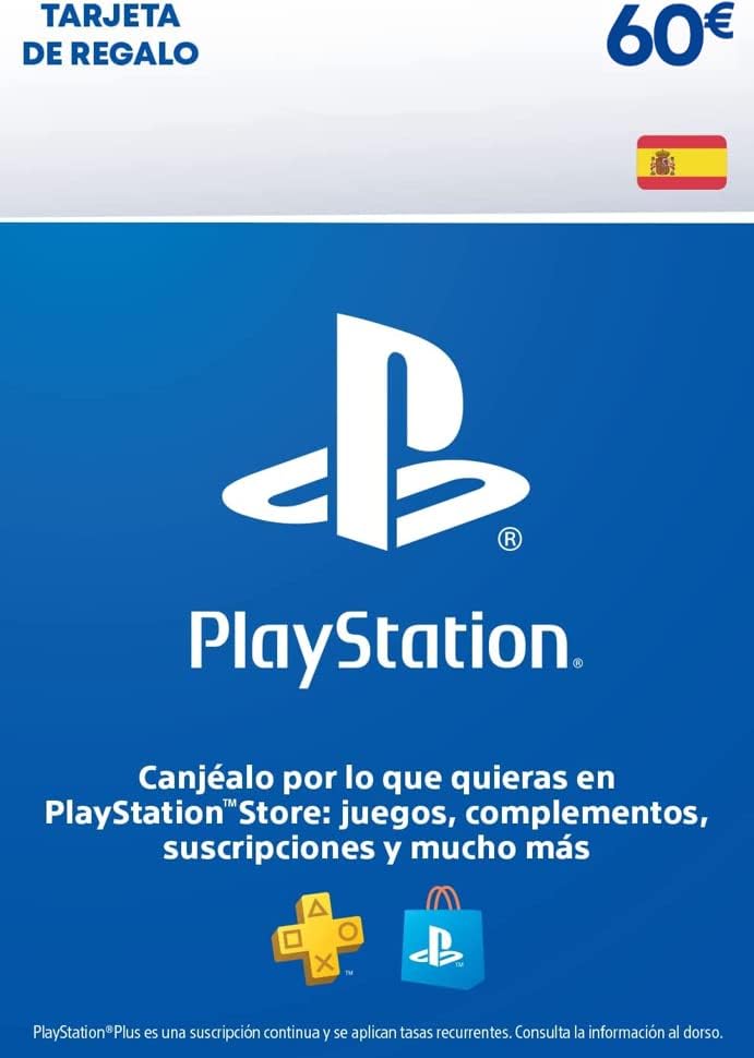 60€ PlayStation Store Tarjeta Regalo | Cuenta española [Código por correo]