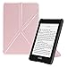 Produktbild Fintie Hülle für Kindle Paperwhite (10. Generation – 2018) - [Origami Serie] Leichte Multi-Winkel Stand Schutzhülle mit Auto Sleep/Wake Funktion für Amazon Kindle Paperwhite eReader, Roségold