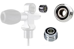 Scuba Choice Diving Dive Din to Yoke Insert Convert Adapter Valve