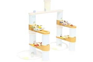 boppi Pack d'extension musicale en bambou pour enfants de 3 ans et plus avec 6 billes en verre, jouet STEM