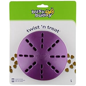 PetSafe – Juguete dispensador Busy Buddy Twist ‘n Treat.