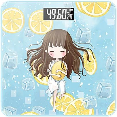 Digital Scales Electronic Personal Scales USB Charging Weighing Scales – Blue LED Display Weight Scales