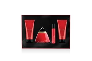 ‎MAUBOUSSIN Mauboussin - Prestige 2023 In Red: Eau de Parfum 100 ml, Duschgel 90 ml, Körpermilch 90 ml & Travel Spray 20 ml