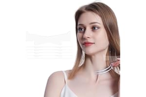 SexxLady 5 Pezzi di Patch Per Il Sollevamento Del Collo, Nastri Di Serraggio Della Pelle Del Collo, Adesivi Per Il Sollevamento Del Collo, Nastro Lifting per Viso e Collo, per Donne e Ragazze