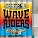 Produktbild rongxincailiaoke Shower Curtain Wave Riders Rainbow Typography California Beach Retro Athletic Style Fashion stylish Print Sports wear 60 * 72 inch