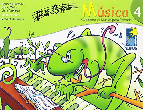 Fa Sol, música, 4 Educación Primaria Cuaderno