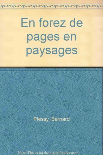 couverture de : En Forez de pages en paysages