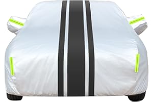 Gaoxianglin Fundas para Coche Exterior para Citroen Saxo Funda Coche, Cubierta de Coche Exterior Impermeable Antipolvo y Antiarañazos(Color:BS)