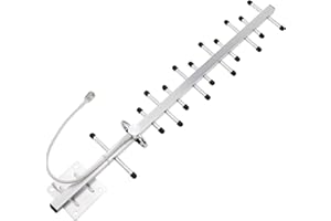 Cablematic - Antena yagi para repetidor GSM 3G 4G LTE de 800 900 1800 2100 2700 MHz conector N