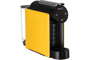 DELTA CAFÉS Delta Q Mini Qool Amarilla - Máquina para Cápsulas Delta Q