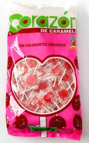 Corazón de caramelo - Piruleta Mini - 200 unidades