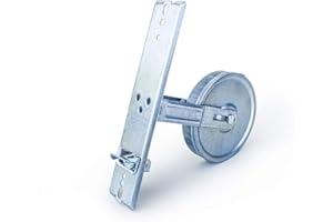 BOLIS CARLO SRL Kit Avvolgitore regolabile Universale Interasse 142/165/185 completo di placca e cintino bicolore da 5,5 ml