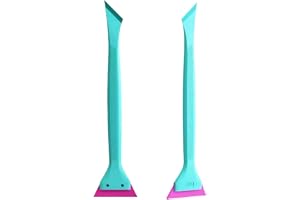 Tint Squeegee Skrapa med gardindesign, dubbelläfte filmverktyg