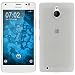 Produktbild PhoneNatic Case für Microsoft Lumia 850 Hülle Silikon weiß transparent Case