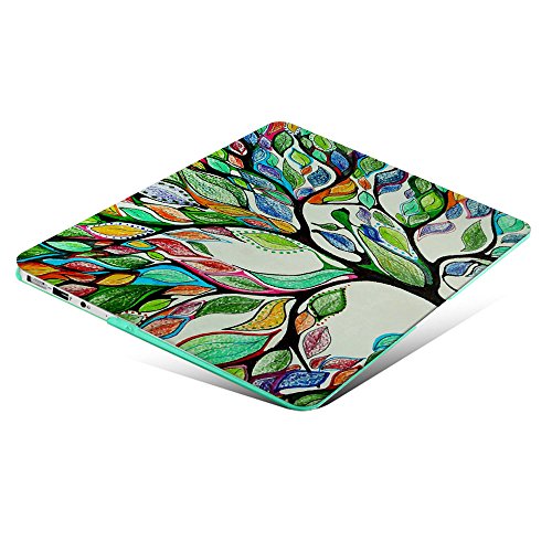Case MacBook Air 13 Hülle , iCasso Tree of Life Ultra Slim Dünn Kratzfeste matt rutschfest Hartschale Kunststoff Schutzhülle Snap case für MacBook Air 13 Zoll (Modell: A1369 / A1466) - 5