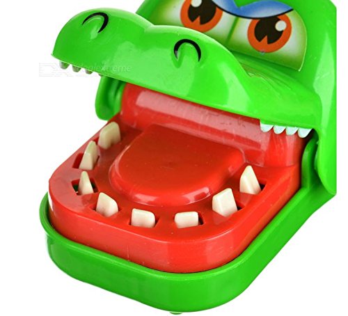 German Trendseller® – Krokodil Zähne Zieh Kinderspiel ┃ Mitgebsel ┃ Kindergeburtstag┃ Kinderspiel ┃ Vorsicht Bissig !!! - 4