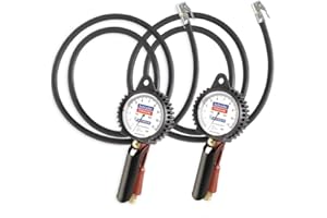 OC-PRO Lot DE 2 Pistolets MANOMETRES POIGNEE de GONFLAGE EURODAINU Michelin